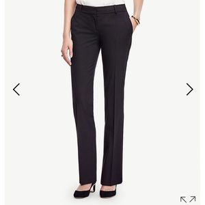 Ann Taylor Straight Pants Size 16 Black